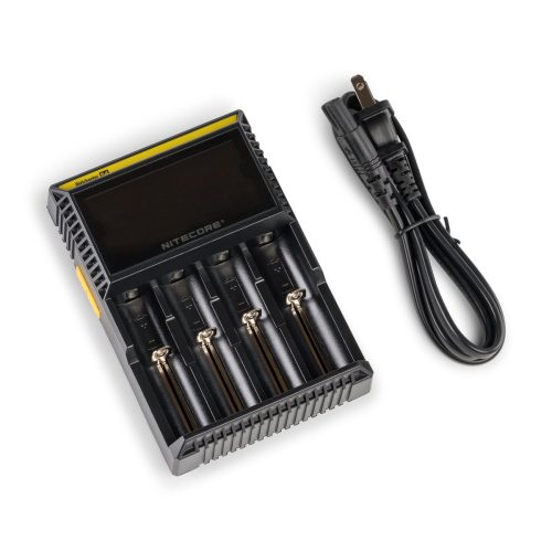 Nitecore D4 Four Battery Charger top