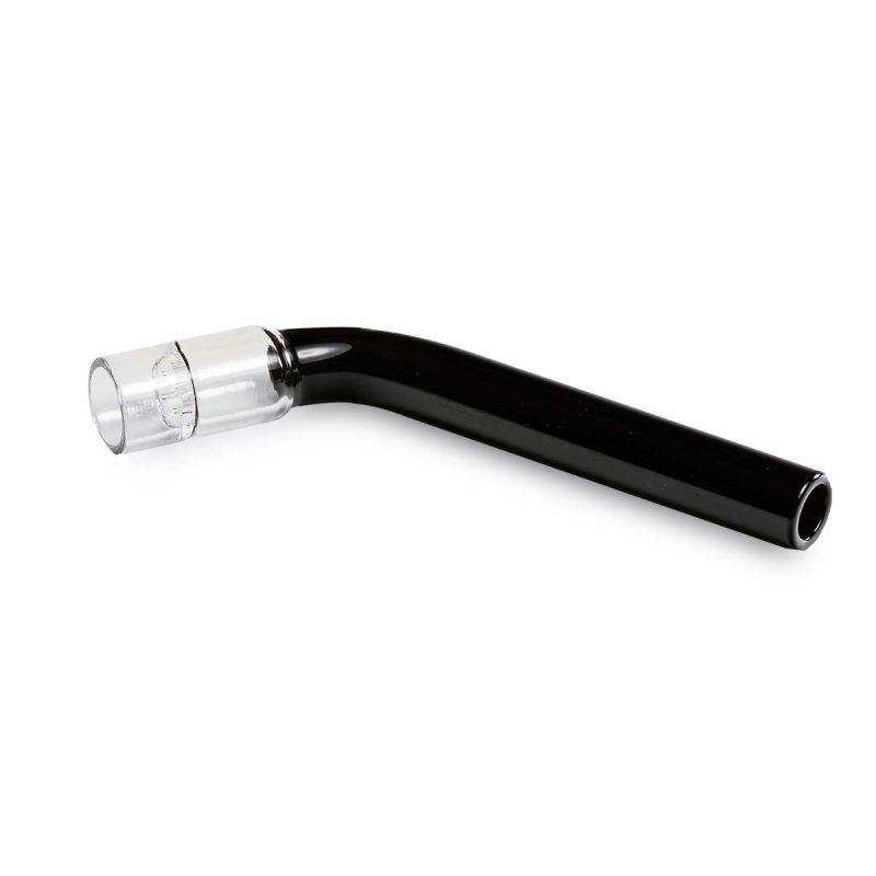 arizer air solo curved mouthpiece black and clear variant