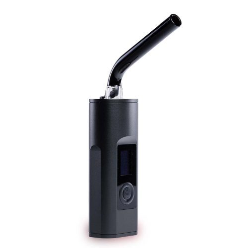 arizer air solo curved mouthpiece black and clear with solo2 vape