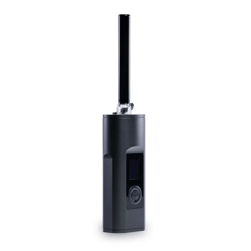 arizer air solo long mouthpiece black and clear with vape