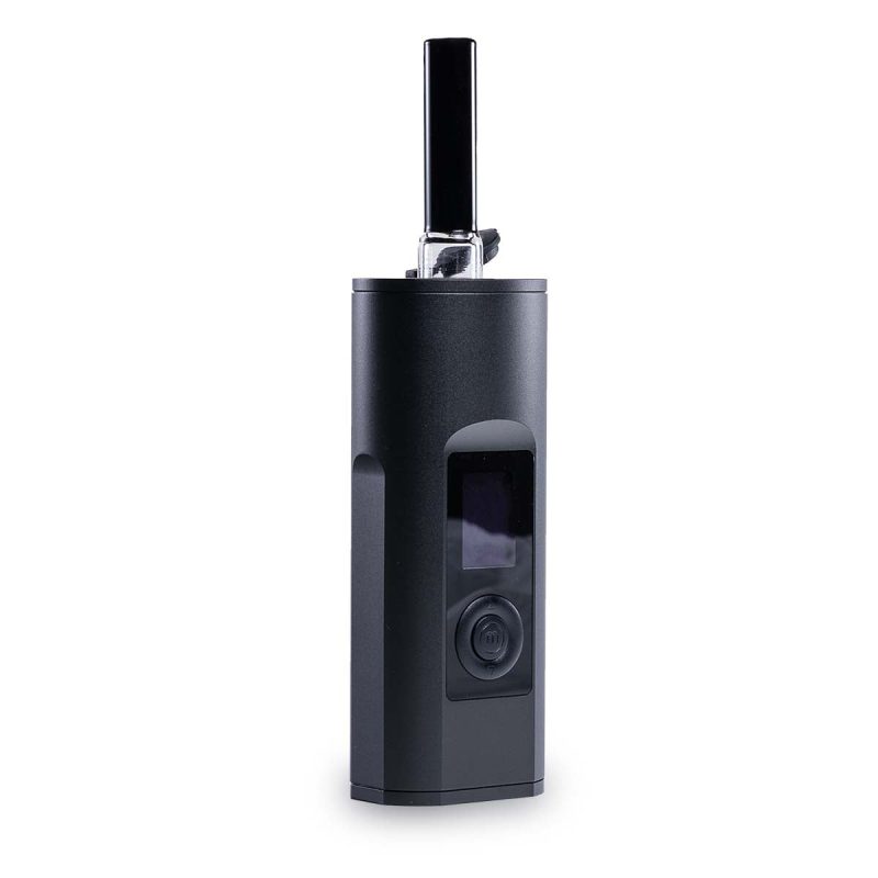 arizer air solo short mouthpiece black and clear with vape