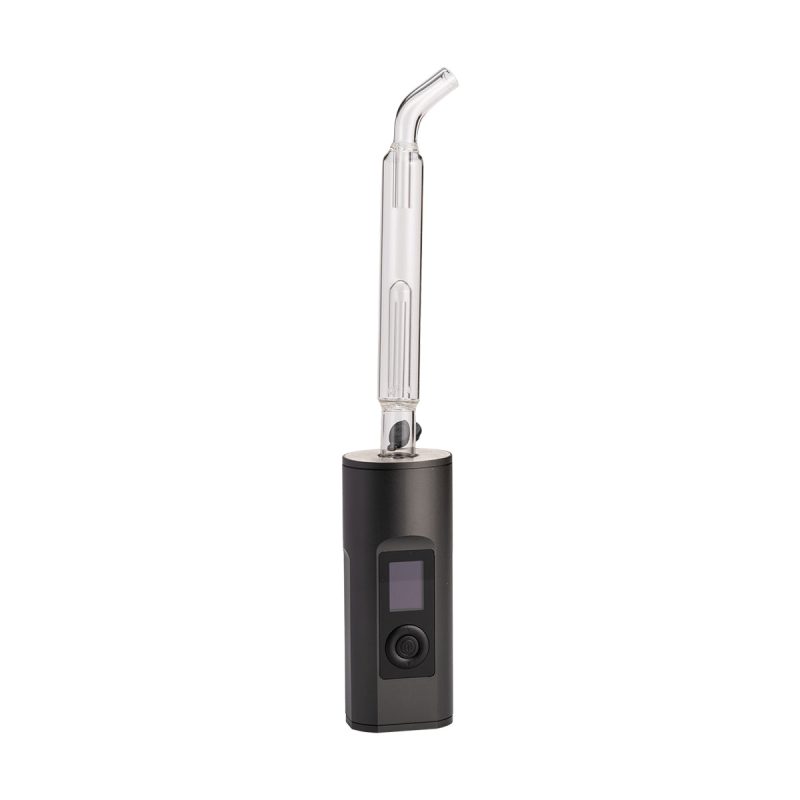 arizer bubbler bent mouthpiece attached