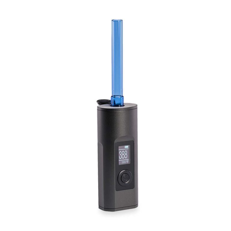 arizer solo 2 colored stem long color blue with vaporizer