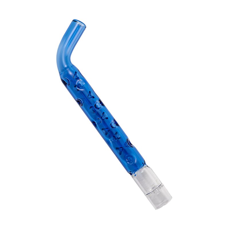 bent mouth cooling stem for solo 2 vaporizer blue land view