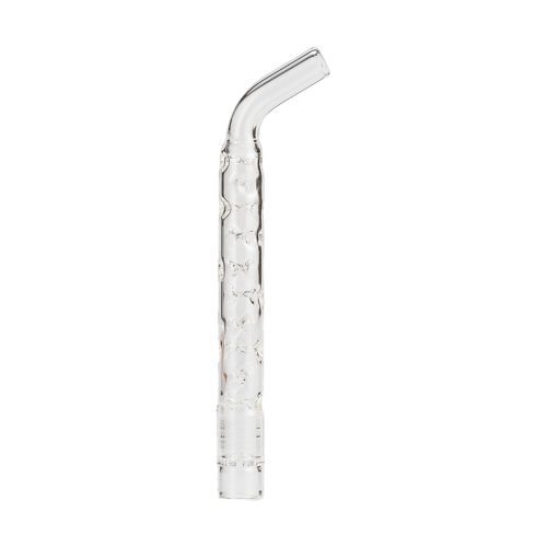 Bent Mouth Cooling Stem for Solo 2 vaporizer Clear