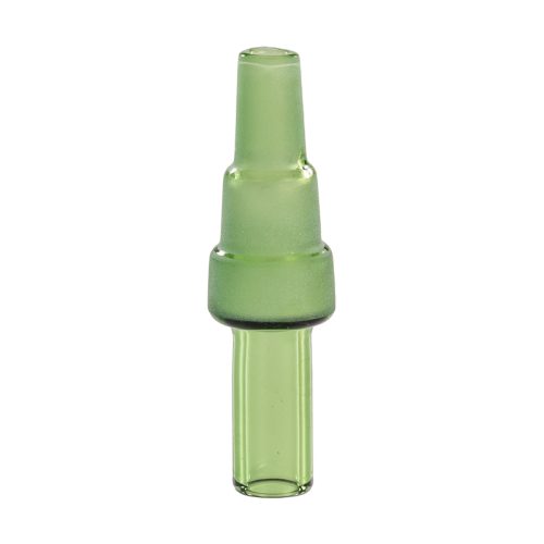 Colored Glass Accessories Water Pipe Adapter Green Front View