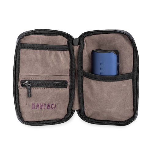 davinci iqc soft canvas carrying case open view