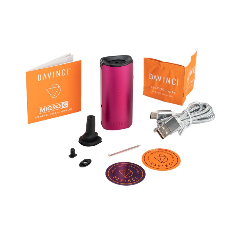 davinci miqro c pink in the box contents