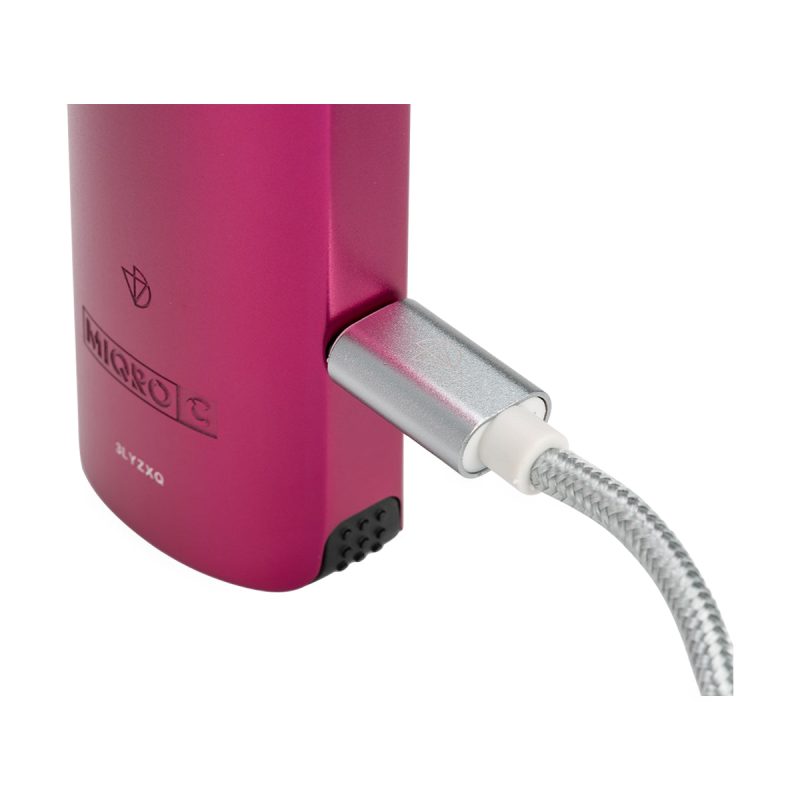 davinci miqro c pink with charger plugged in