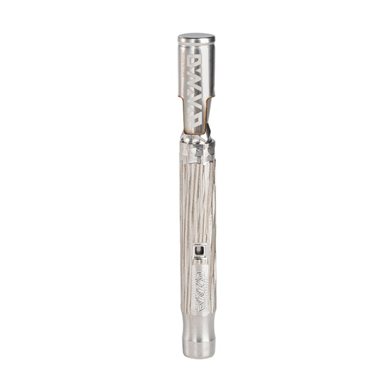 dynavap m plus silver front view c27ed056 cfb4 457a a947 bcff046bf80a