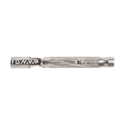 dynavap m plus silver horizontal view