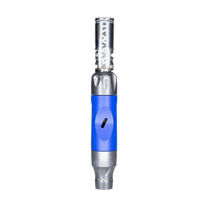 dynavap vong sleeves blue with vaporizer