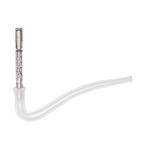 glass sherlock j hook pipe 10mm with vaporizer