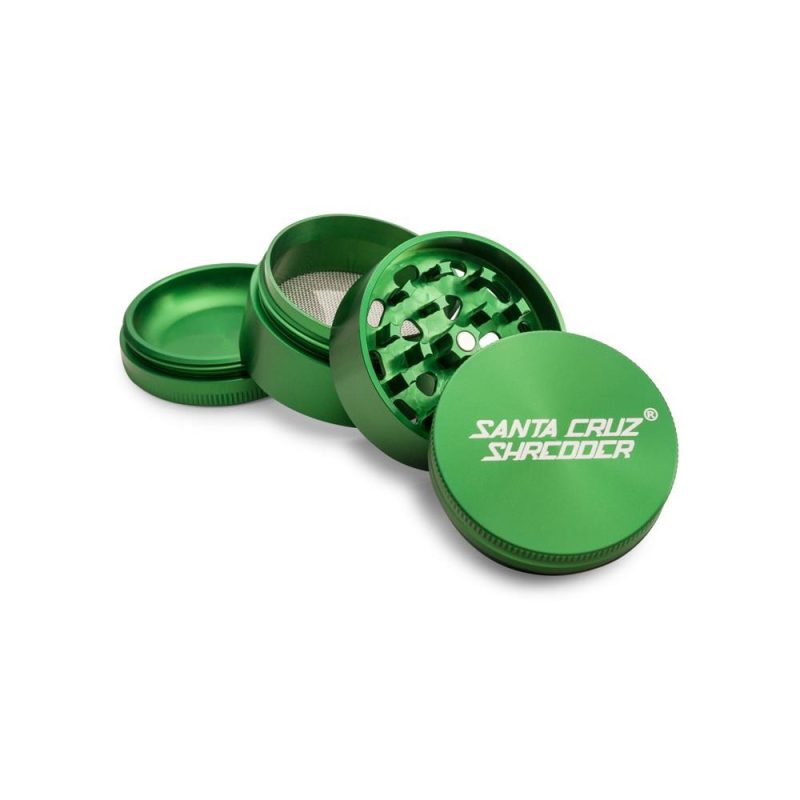 Santa Cruz Grinder 4 pc small green