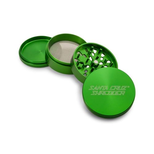 Santa Cruz Grinder 4 pc large green