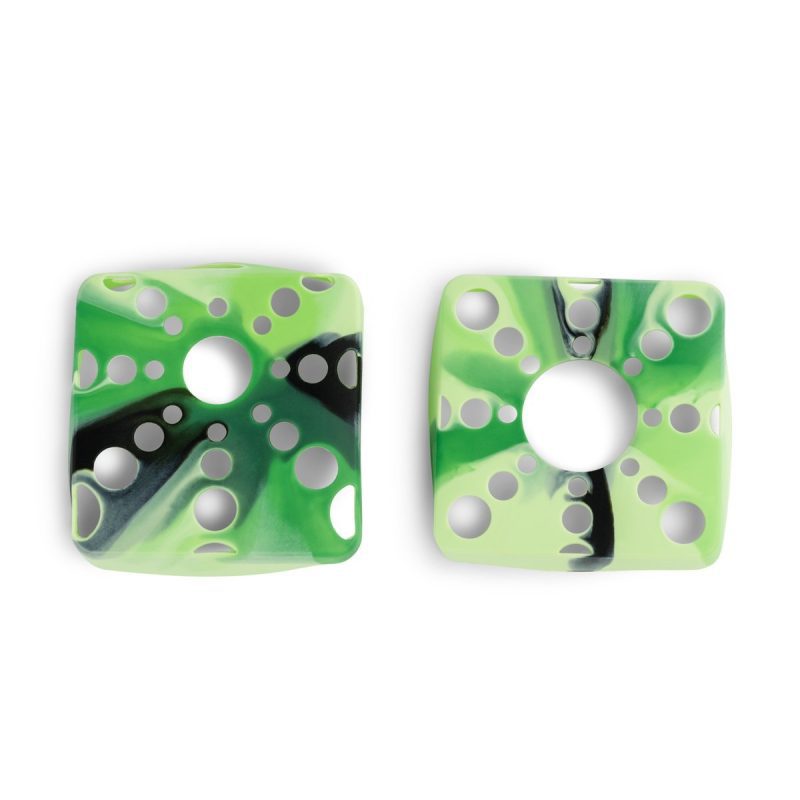 Haze Square Silicone Sleeve Multicolor Green