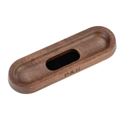 pax charging tray walnut diagonal land view