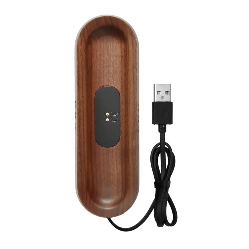 pax charging tray walnut with usb cable