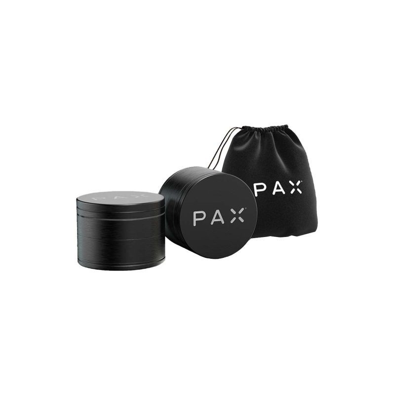 pax grinder black front view