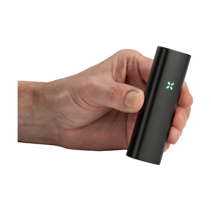 pax mini vaporizer in hand view