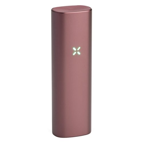 pax plus vaporizer elderberry with led lights tilted view