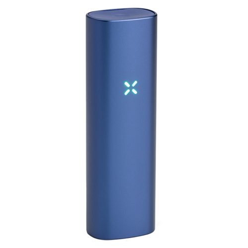 pax plus vaporizer periwinkle with led lights tilted viewcopy