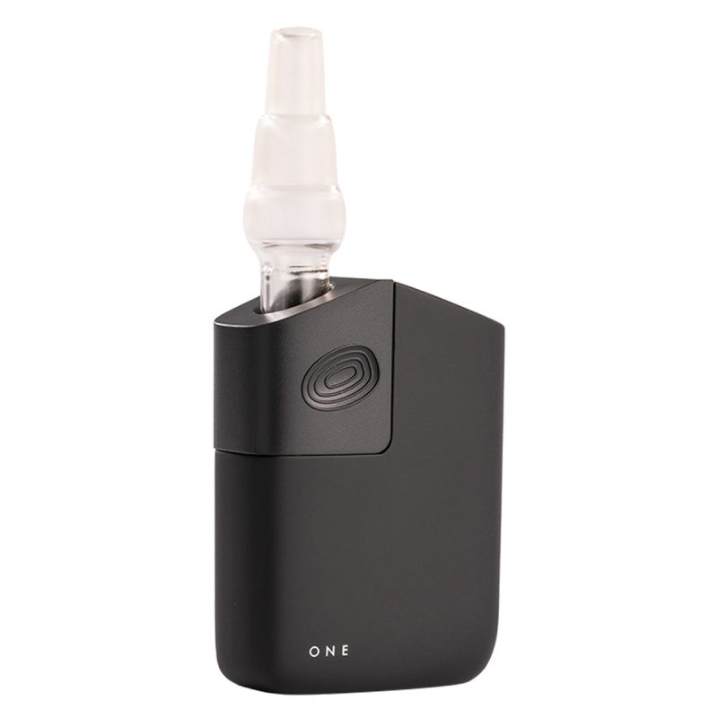 planet of the vapes one magnetic version black with water pipe adapter