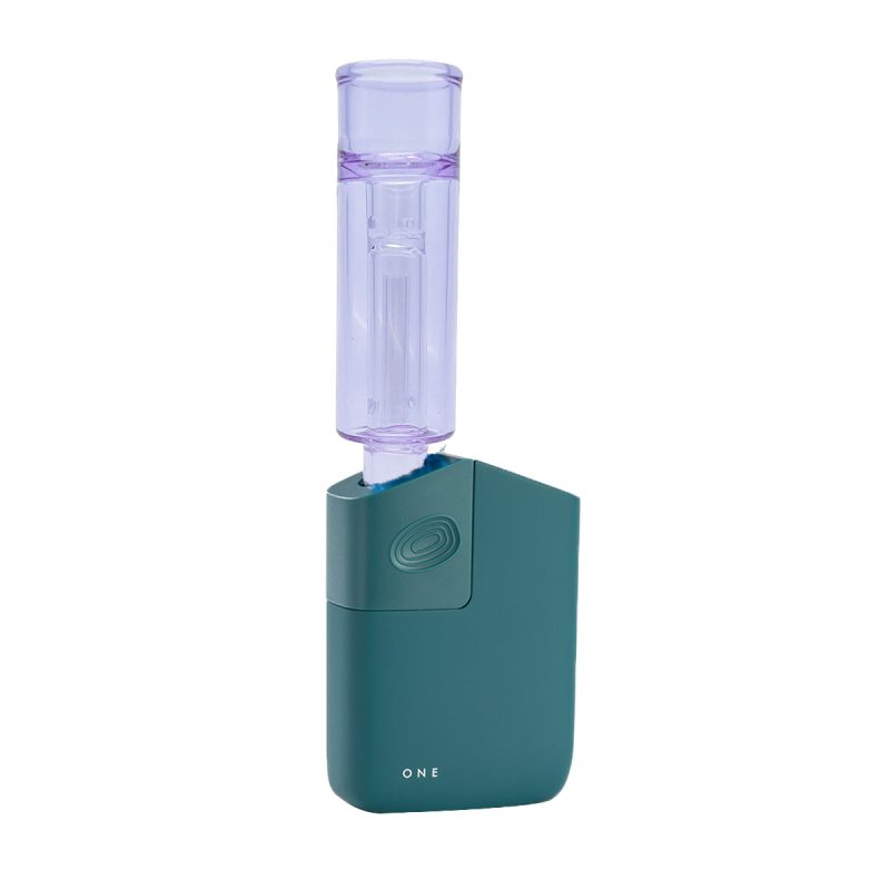 planet of the vapes one teal with mini bubbler purple