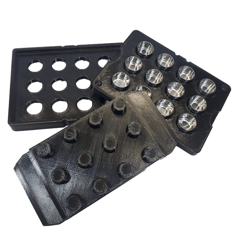 potv lobo capsule loadingtray 12 slot top open view