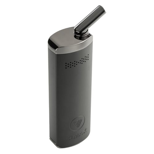 potv xmax starry v4 vaporizer black side top view