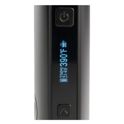 potv xmax starry v4 vaporizer black temperature display