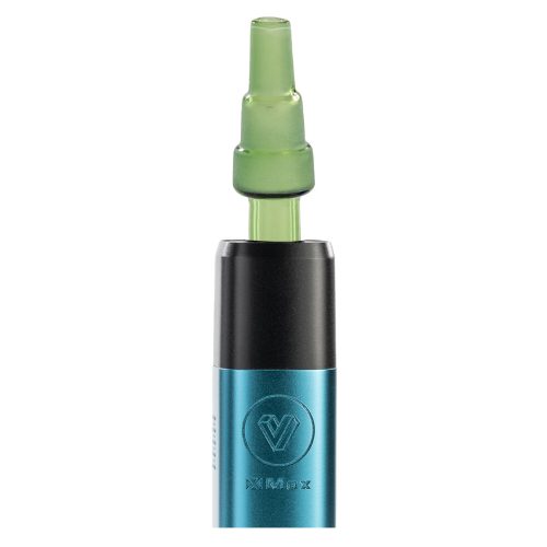 potv xmax v3 pro blue with water pipe adapter green