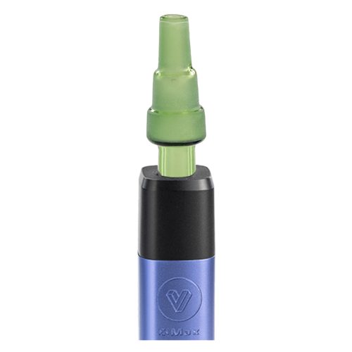 potv xmax v3 pro purple with water pipe adapter green