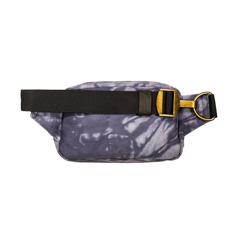 revelry the companion smell proof crossbody bag tie dye back view