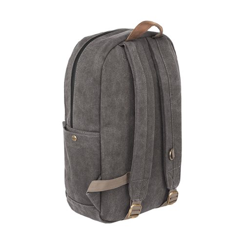 revelry the escort smell proof backpack ash back view