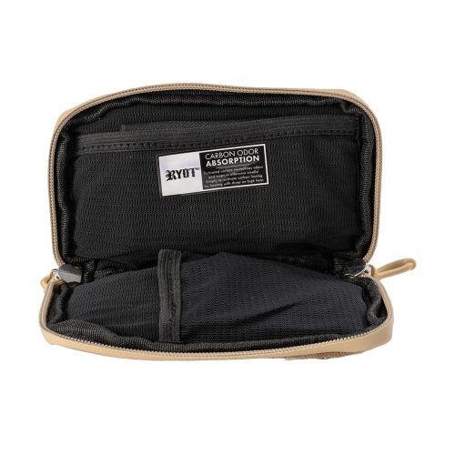 ryot packratz carbon series safe travel case small open view