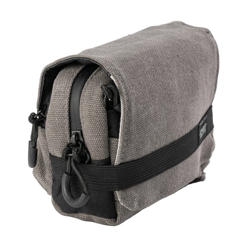 ryot piper carbon series travel case grey side view