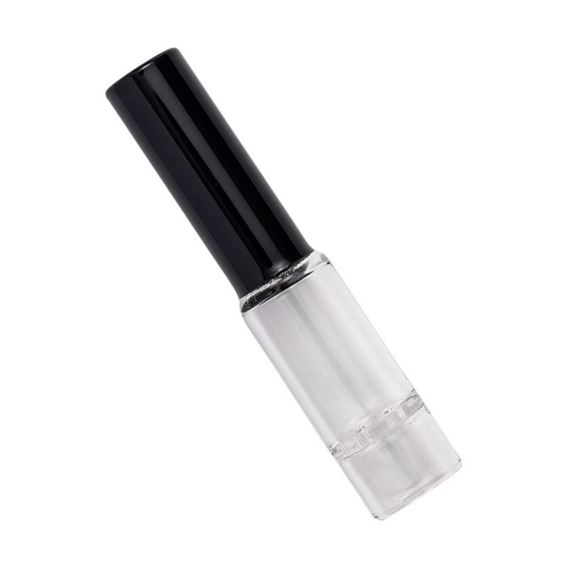 short glass mouthpiece for solo 2 vaporizer black land view