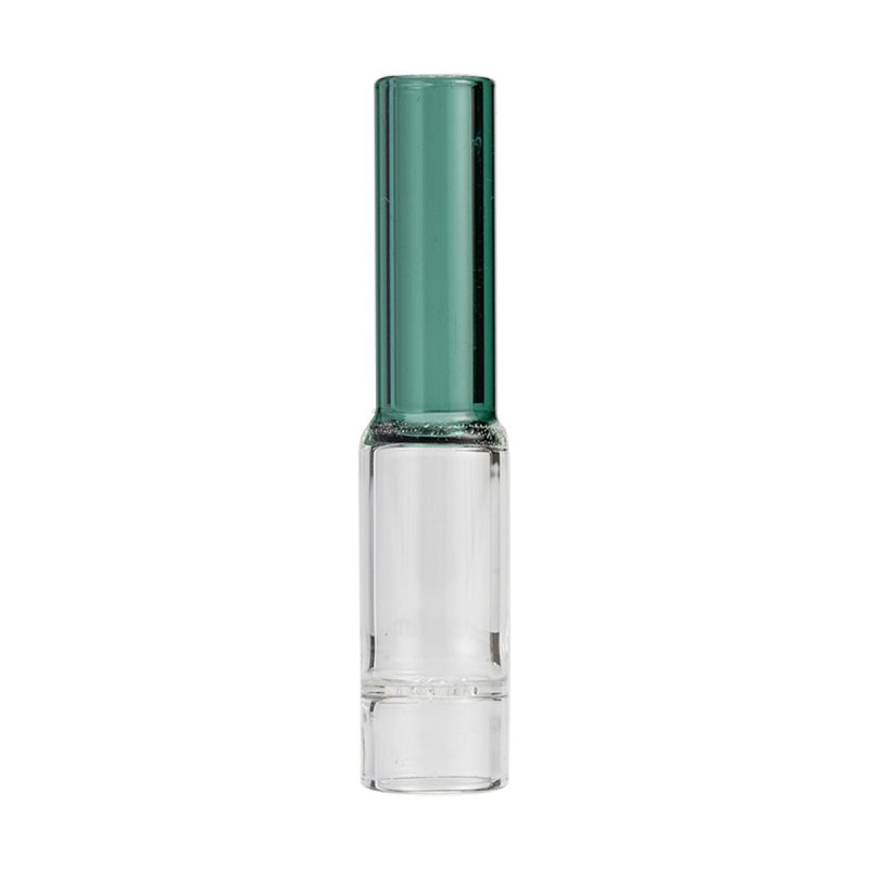 Short Glass Mouthpiece For Solo 2 Vaporizer Dark Green