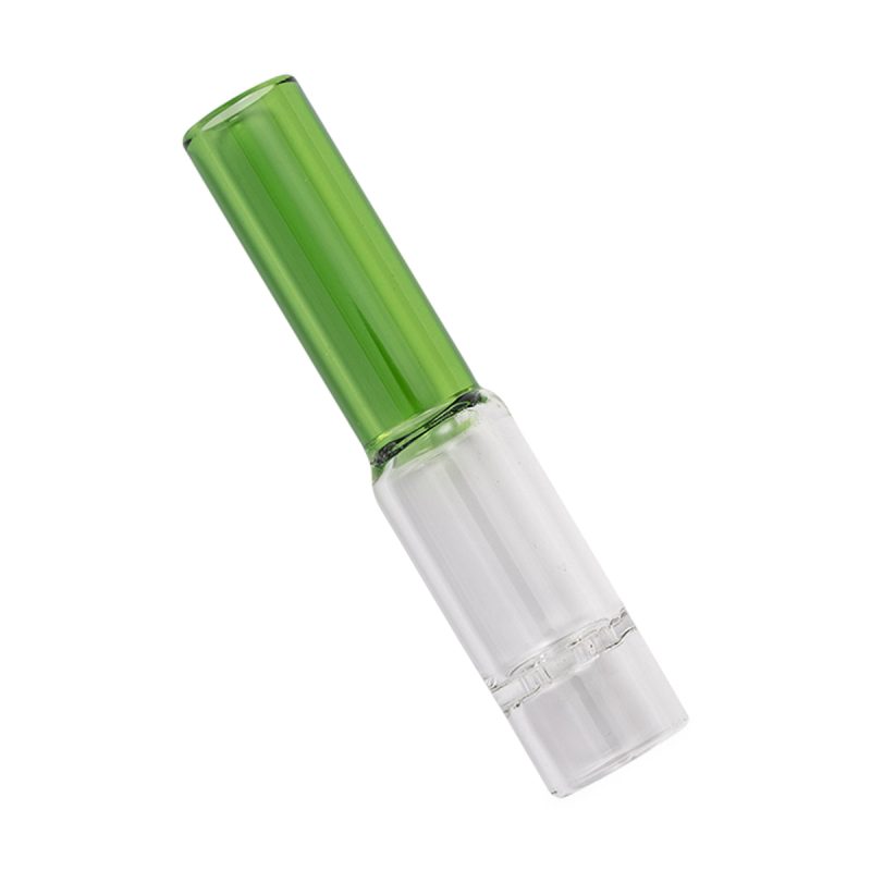 short glass mouthpiece for solo 2 vaporizer green land view