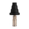 Silicone Master Adapter Black With Captive Cap