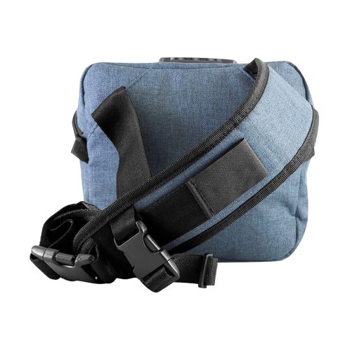 skunk kross smell proof bag denim blue back view