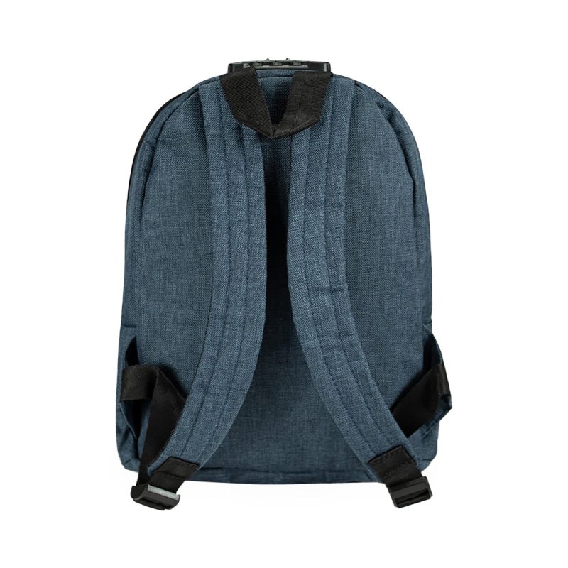 skunk mini backpack denim navy back view