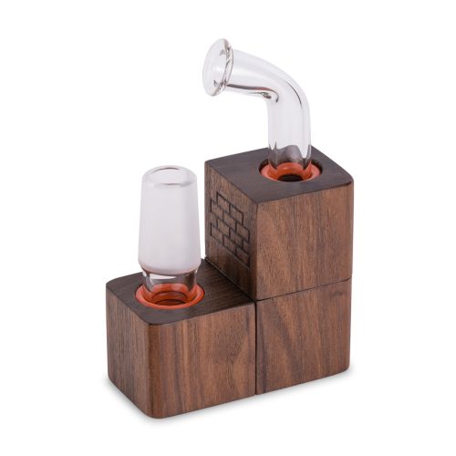 sticky brick flip brick walnut vaporizer