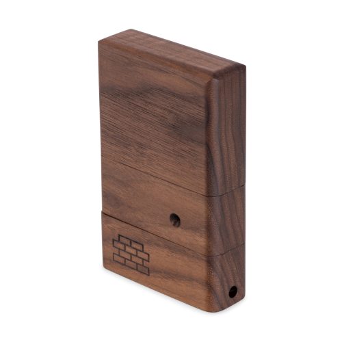 sticky brick jr walnut side view