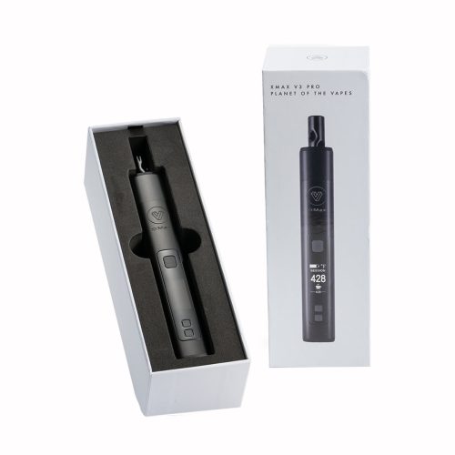 xmax v3 pro potv black vaporizer in the box view 1