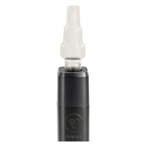 xmax v3 pro potv vaporizer black with water pipe adapter