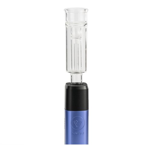 xmax v3 pro potv vaporizer purple with mini bubbler