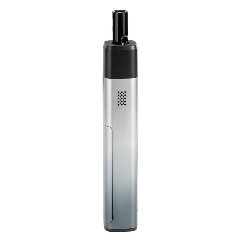 xmax v3 pro potv vaporizer silver back view