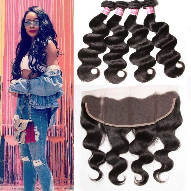 4 bundles with frontal